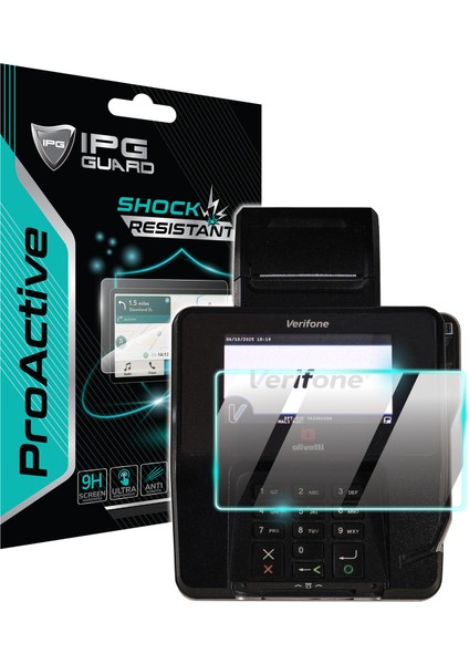 Verifone MX915 Ecr Masaüstü Yazar Kasa Pos Için 9h Nano Proactive Ekran Koruyucu