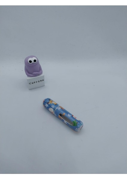 Mini Taşınabilir Şık Noel Parfüm Şişesi Püskürtmeli 5 ml (Mavi) fiyatları
