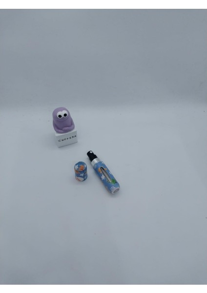 Mini Taşınabilir Şık Noel Parfüm Şişesi Püskürtmeli 5 ml (Mavi) modelleri