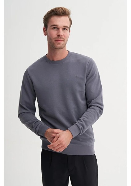 Slim Fit Mevsimlik 3 Iplik Pamuk Karışımlı SWEATSHIRT-56100 fiyatları