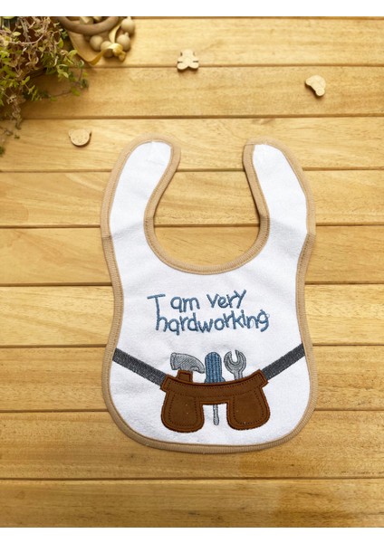 I'm Very Hardworking Üstü Yumuşak Havlu Su Geçirmez Önlük fiyatları