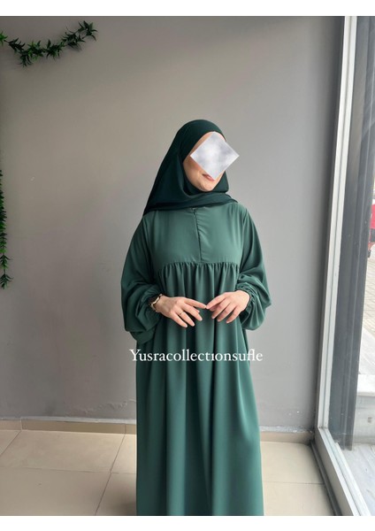 Ferace Tesettür Menekşe Elbise