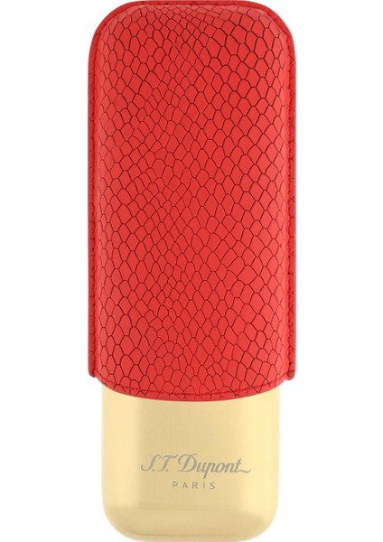 183271 St Dupont Dragon Burgundy 2'li Puro Kılıfı