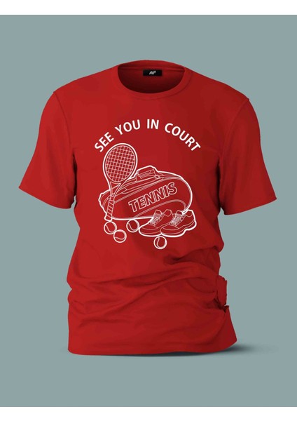 See You In Court Tennis T-Shirt