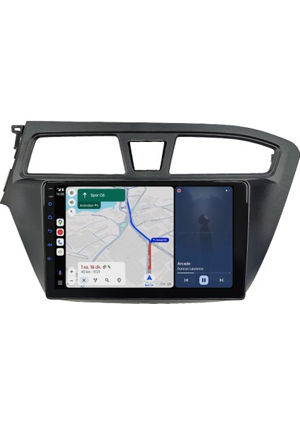 Hyundai I20 Android Multimedya Ekran (2015-2017) | 2gb/4gb/8gb Ram – Carplay – Android Auto – Navigasyon – Google Play – Geri Görüş Kamerası – Soket Sokete Uyumlu