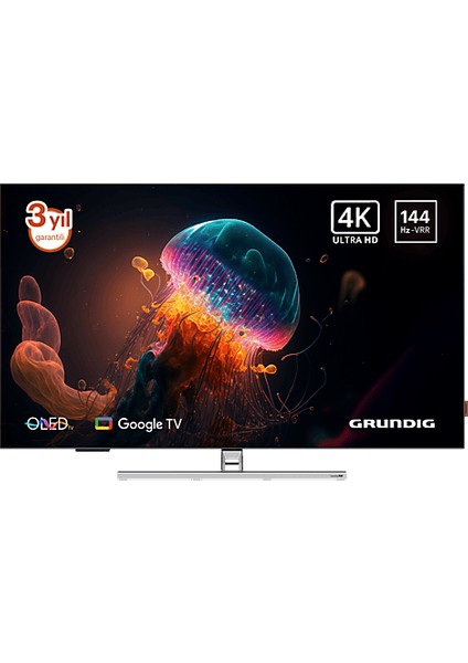 Grundıg 65 Go 990A 65 Inç 165 Ekran Uydu Alıcılı Google Tv Smart 4K Ultra Hd 144 Hz OLED Tv fiyatları