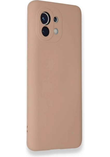 Xiaomi Mi 11 Kılıf Nano Içi Kadife Silikon - Pudra fiyatları