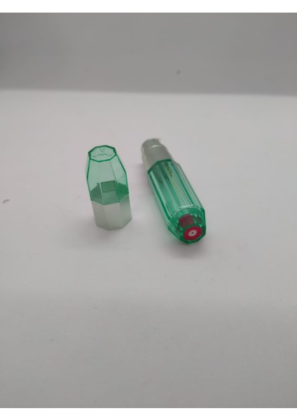 Mini Doldurulabilir Sekizgen Parfüm Şişesi 5 ml (Yeşil) fırsatları