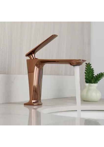 Rose Gold Lavabo Bataryası