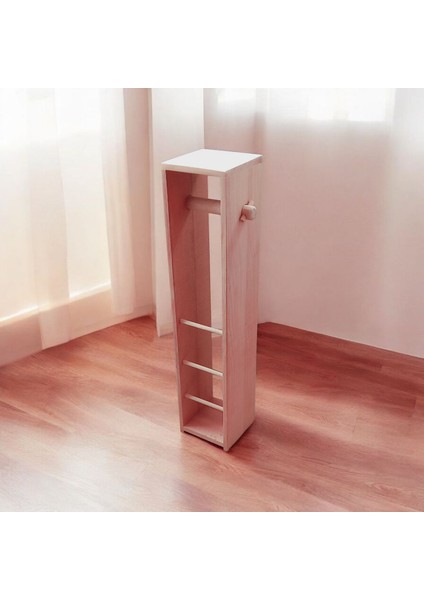 Wc Tuvalet Kağıtlığı Ahşap Kayın Ağacı Boyasız Ham