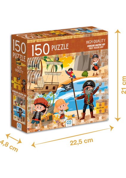 Korsan - 150 Parçalı Puzzle
