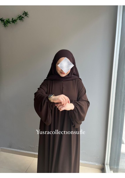 Ferace Tesettür Menekşe Elbise