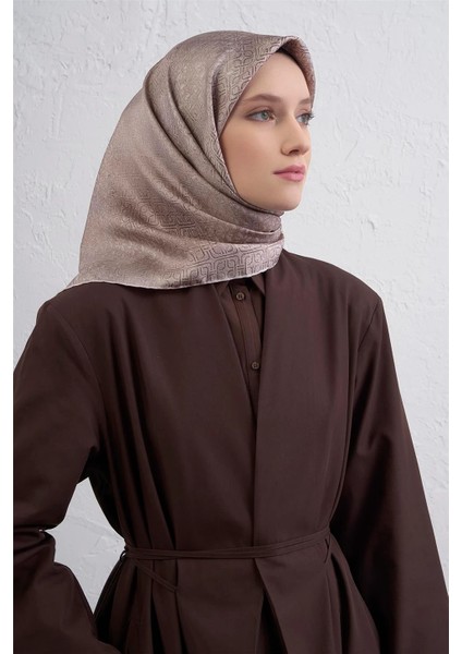 Klasik Desen Twill Ipek Eşarp -2025/2026 -94372D modelleri