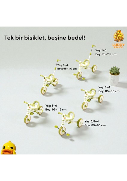 3 Tekerlekli Cocuk Bisikleti yanında sepet hediyeli😊😊 fiyatları