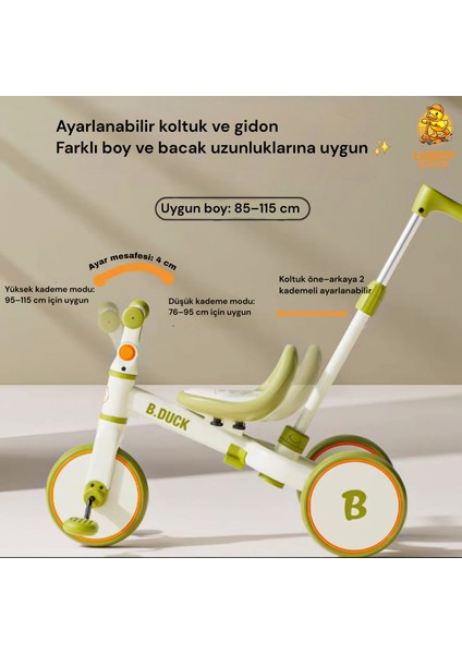 3 Tekerlekli Cocuk Bisikleti yanında sepet hediyeli😊😊 fırsatları