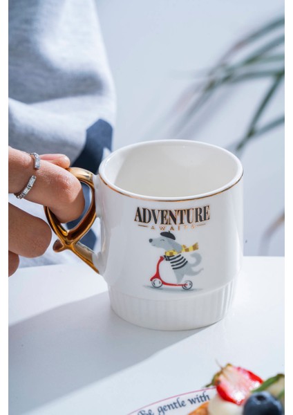 Adventure Porselen Kupa - 200 ml
