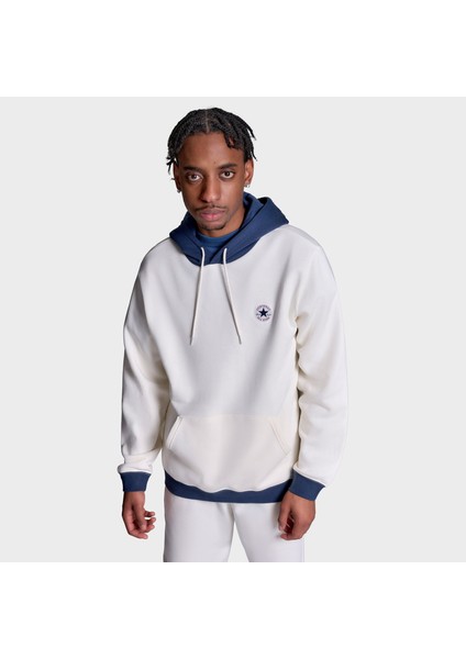 Standard Fit Core Chuck Patch Erkek Krem Sweatshirt.qtp