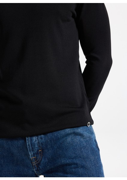 Gmg Fırenze Bisiklet Yaka Slim Fit Siyah Erkek Kazak GU25MFW04030 fırsatları