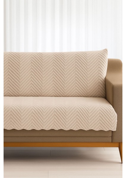 Wellsoft Koltuk Örtüsü, Yatak Örtüsü - 225X175CM - Kaydırmaz Telalı - Yerli Üretim