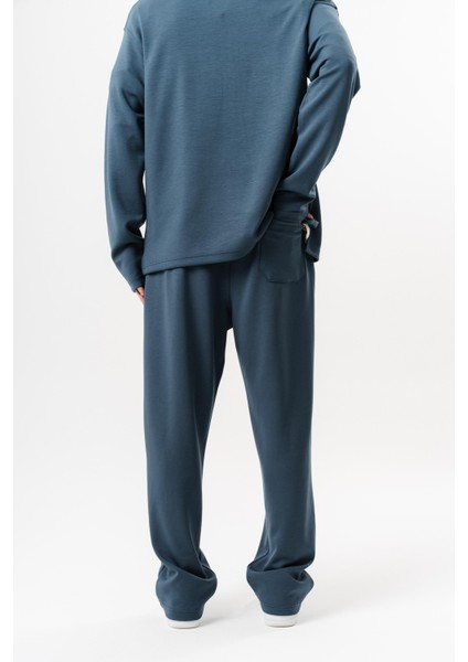 Erkek Modal Baggy Eşofman Altı Petrol fırsatları