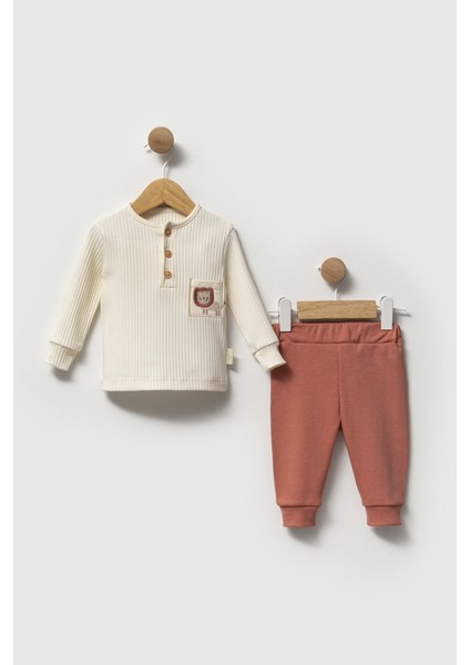 Aslan Temalı Bebek Takımı