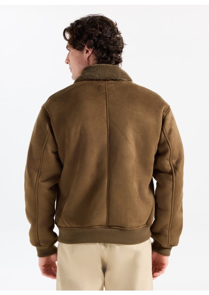 Açık Kahve Erkek Mont 12282444_JPRCCLUKE Bomber Jacket Sn fırsatları