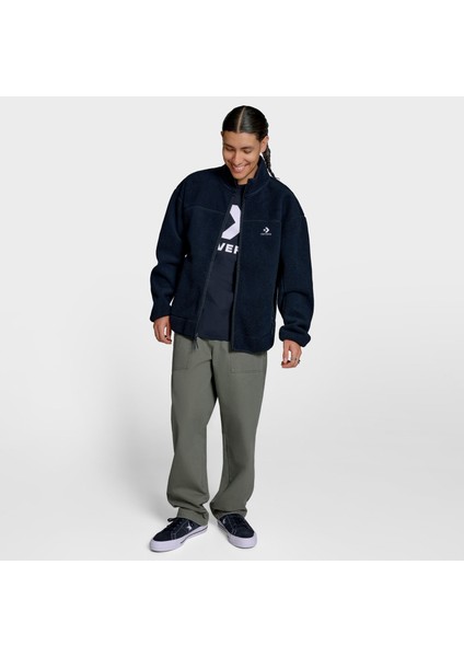 High Pile Fleece Erkek Siyah Ceket.blk indirimleri