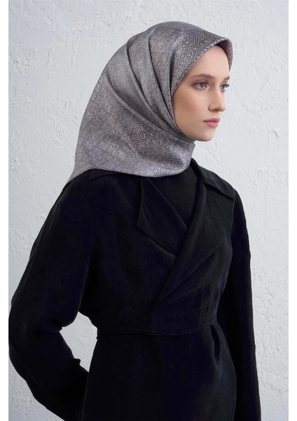 Klasik Desen Twill Ipek Eşarp -2025/2026 -94372D fiyatları