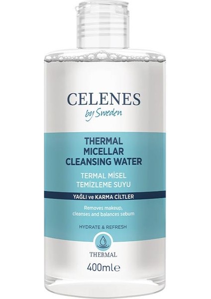 Thermal Misel Temizleme Suyu Yağlı/karma Ciltler 400 ml