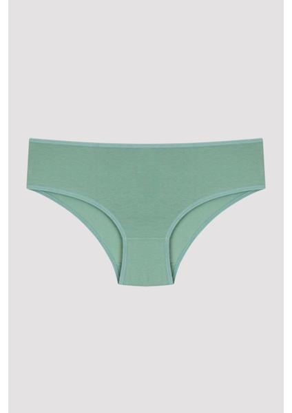 Floral Çiçek Desenli 3lü Cover Çok Renkli Slip Külot