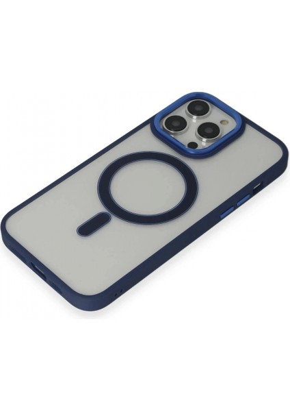 iPhone 14 Pro Kılıf Room Magneticsafe Silikon - Lacivert fırsatları