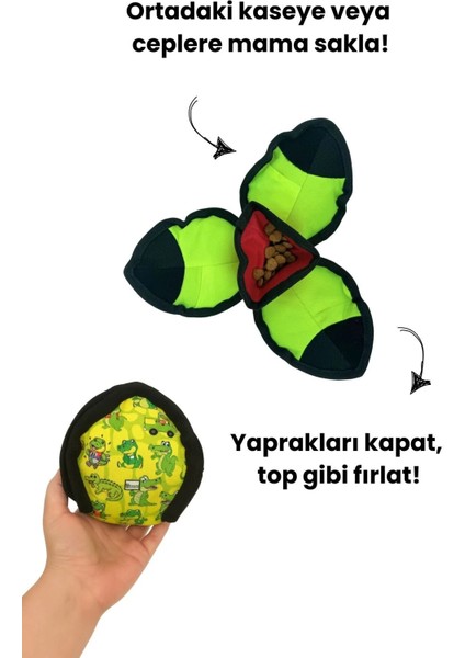 Lotus Timsah Interaktif Oyun Seti – Peluş Timsah Hışırtılı Sesli Köpek Oyuncağı + Lotus Mama Saklama Koklama Topu Zeka ve Aktivite Oyuncağı indirimleri