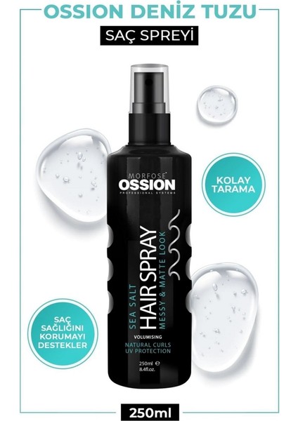Ossıon Deniz Tuzu Saç Spreyi 250ML