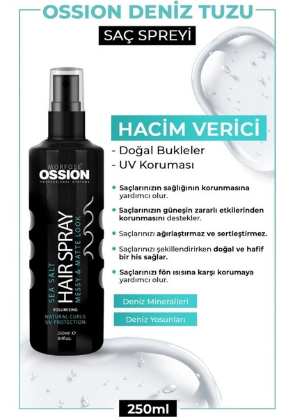 Ossıon Deniz Tuzu Saç Spreyi 250ML fiyatları