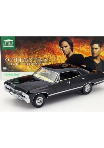 Artisan 1:18 – Supernatural “join The Hunt” 1967 Chevrolet Impala Synoverse Kitap Hediyeli