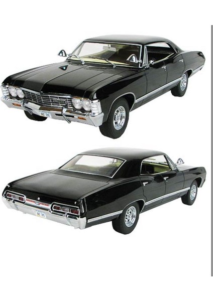 Artisan 1:18 – Supernatural “join The Hunt” 1967 Chevrolet Impala Synoverse Kitap Hediyeli fiyatları