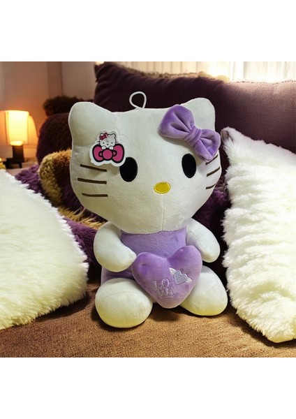 Hello Kitty Mor Renk Peluş 30CM fiyatları