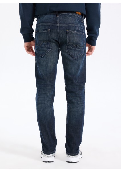 Normal Bel Tapered Fit Mavi Erkek Denim Pantolon 12263530_JJIMIKE Jjcade Ge 232 Noos indirimleri