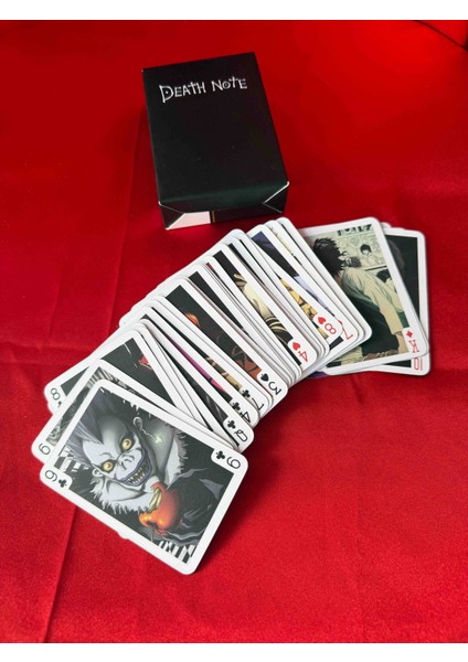 Death Note Temalı Iskambil Kartları | Koleksiyonluk Oyun Kartı fiyatları