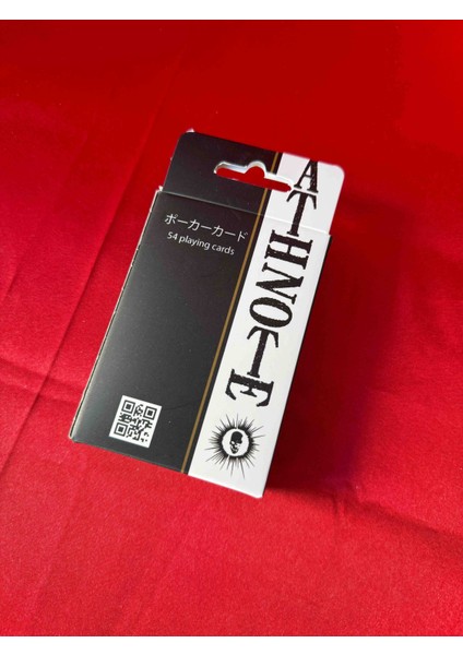Death Note Temalı Iskambil Kartları | Koleksiyonluk Oyun Kartı modelleri
