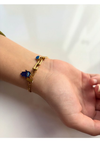 Fatma Ana Eli Figürlü Zincir Bileklik fiyatları