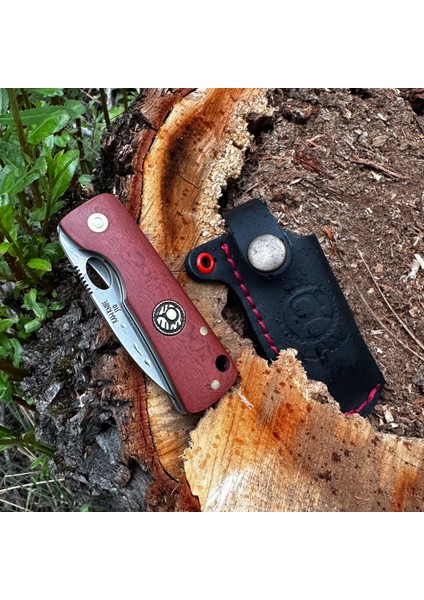 Kam J10 El Yapımı Kamp Çakısı – 4116 Paslanmaz Çelik, Mikarta Saplı, Liner Lock Güvenlikli, Vaketa Deri Kılıflı Outdoor Çakı modelleri