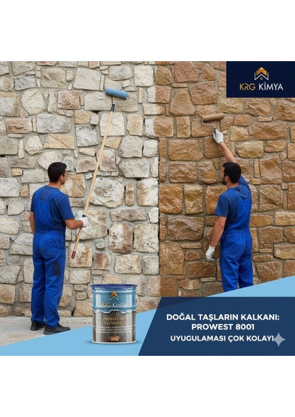 Prowest 8001 Taş Verniği 5 Lt modelleri