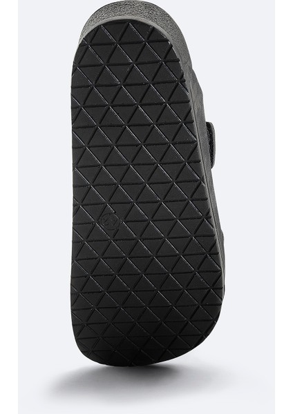 Erkek Siyah Çift Bantlı Hafif Rahat Taban Sandalet Terlik A41Y8301