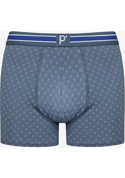 Erkek Pamuklu Dotted 3lü Çok Renkli Boxer