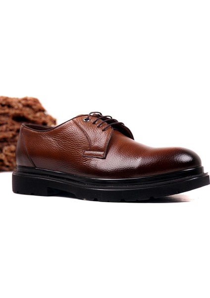 Taba Erkek Hakiki Deri Günlük Ayakkabı 034.2525