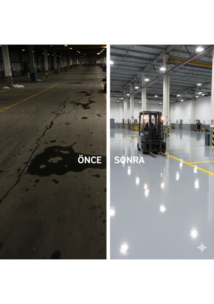 1001 Solventsiz Epoksi Zemin Boyası