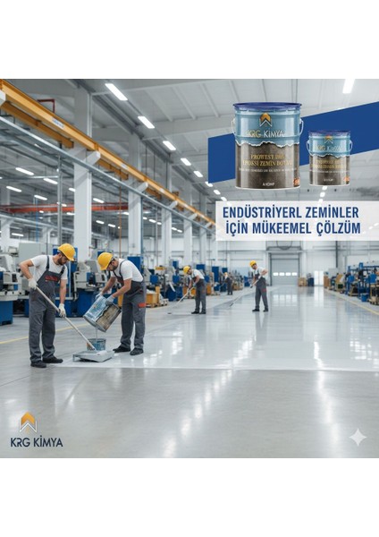 1001 Solventsiz Epoksi Zemin Boyası