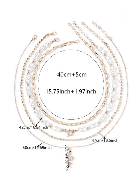 Kadınlar Için Yılan Uçlu Bohem Inci Boncuklu Kolye, Çok Katmanlı Gerdanlık (Yurt Dışından) fiyatları