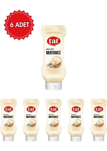 Mayonez 560 g x 6 Adet | Kremamsı Sos | Salata, Sandviç ve Atıştırmalıklar için